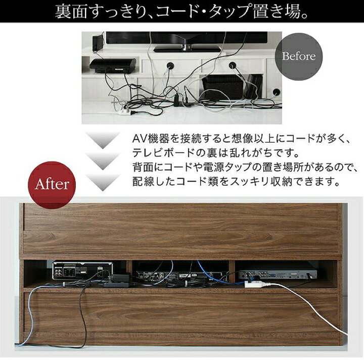 楽天市場】テレビボード テレビ台 TV台 ハイタイプ 55型 55インチ 大型 