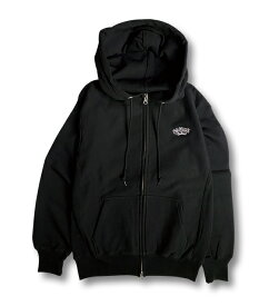 3colors OG-EMB 12.0oz. ZIP HOOD【OG CLASSIX】【オージークラシックス】【ジップフード】【パーカー】【裏起毛】【10オンス】