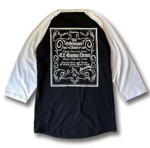 EL CANIMO DENIM TAG 3/4 RAGLAN TEE�yOG CLASSIX�z�y�I�[�W�[�N���V�b�N�X�z�y���O�����X���[�u�z�y�x�[�X�{�[���V���c�z