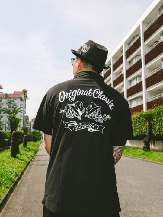楽天市場】DOUBLE SKULL 5.3oz POLO SHIRTS【OG CLASSIX】【オージー 