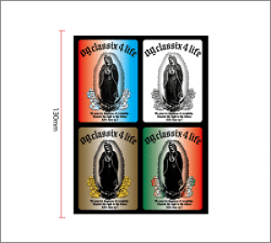 GUADALUPE 4LIFE STICKERyOG CLASSIXzyI[W[NVbNXzyXebJ[zyMARIAzyGUADALUPEzyOA_[yzy}AzyV[zyiz