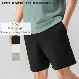 [全品送料無料] ロサンゼルスアパレル Los Angeles Apparel スウェット ショートパンツ ショーツ メンズ レディース 1241GD Mid Length Shorts ロスアパ