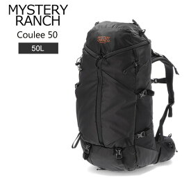 在庫限り [全品送料無料] ミステリーランチ Mystery Ranch クーリー50 Coulee 50 バックパック リュック 50L リュックサック バッグ メンズ レディース 登山 ナイロン アウトドア 112816-001 ブラック 黒 ファッション