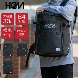 [全品送料無料] HeM リュック ヘム スクールリュック 30L レイ ボックス型 通学リュック 大容量 中学生 高校生 女子 通学用リュック 通学 部活 レディース メンズ 女子高生 女子中学生 人気 おしゃれ かわいい シンプル 男女兼用 撥水 スクールバッグ