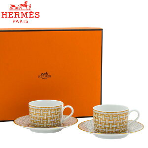 _P7{^ GX HERMES UCN @Lg eB[Jbv\[T[ yA 026016P CG[S[h^zCg Masaique au 24 Tea cup & saucer y