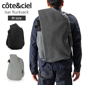 _ȂP10{^ R[gGVG Cote&Ciel bN CU[ bNTbN MTCY obNpbN Isar Rucksack M Eco Yarn Y fB[X y ̓