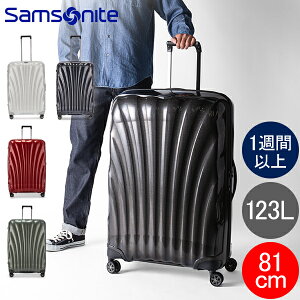 T\iCg C-LITE V[Cg 81cm 123L Samsonite RXCg Xsi[ y 4 X[cP[X 123L 122862 Spinner 81 L[obOysz