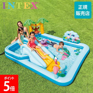 �_�X���A���[�����ň����풆�^ [�S�i��������] �v�[�� �r�j�[���v�[�� �C���e�b�N�X Intex �W�����O���A�h�x���`���[ �v���C�Z���^�[ 244 × 198 × 71cm 57161NP JUNGLE ADVENTURE PLAY CENTER ����� �{�[��