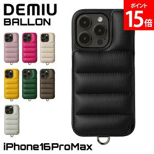 [Si] f~E DEMIU X}zP[X ACtHP[X BALLON o iPhone16ProMax w 蒠^P[X DU-BAL23 [bpU[ {v  J[h  Vv g Jo[