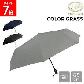 ＼店内、SS限定SALE開催中／ [全品送料無料] 傘 雨傘 折りたたみ 自動開閉 折傘 65cm メンズ フォーマル カジュアル グラスファイバー骨 ギフト 423024 Nakatani 株式会社中谷