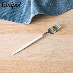 N`|[ Cutipol GOA SA fU[gtH[N zCg Dessert fork White Jg[ GO07W y