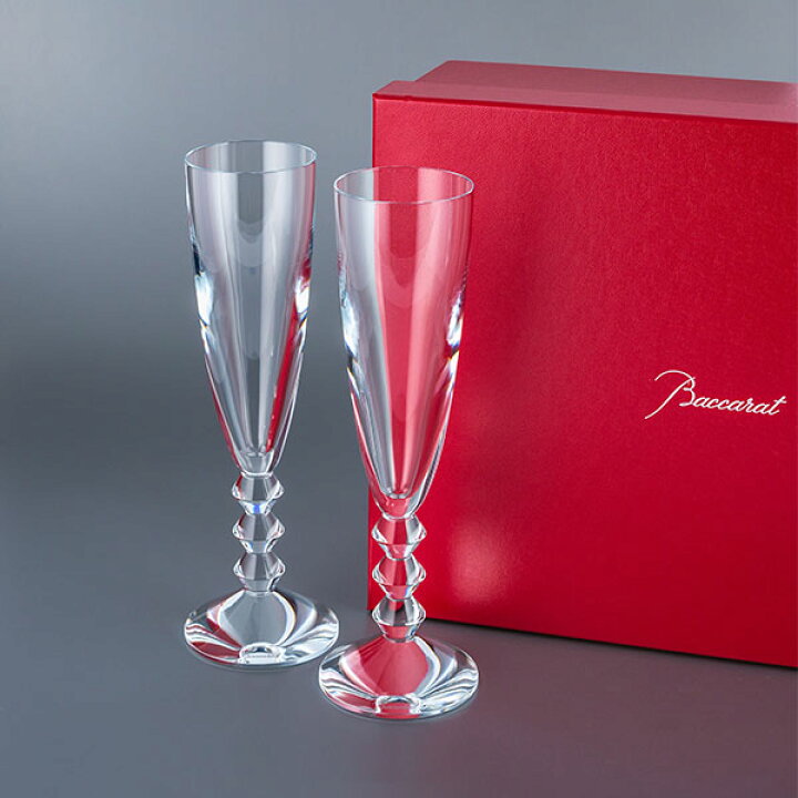 楽天市場】バカラ Baccarat ベガ シャンパンフルート ペア シャンパン 