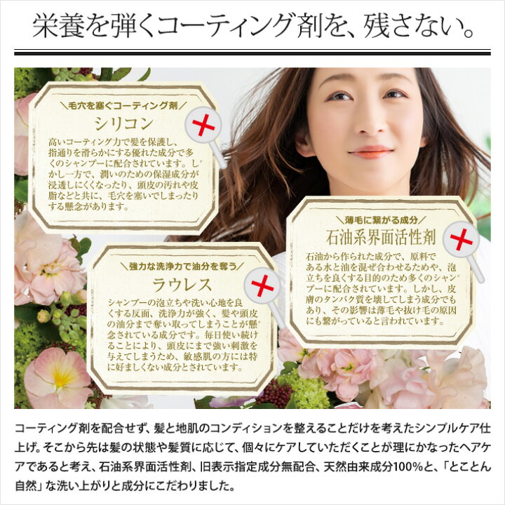 楽天市場 Prakriti プラクリティ Hearty シャンプードサロン 詰替用 500ml ノンコーティング剤 ラウレスフリー 天然由来成分100 ノンシリコンシャンプー Lucir Land ルシアランド
