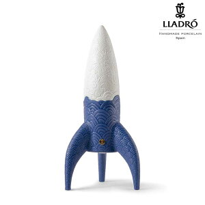 Lladro�i�����h���j Cosmic Rocket �����v�@�[�d���|�[�^�u��LED���C�g lladro-01024459