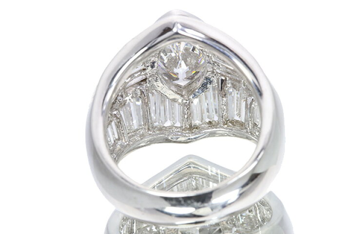 楽天市場】合計7ct 大粒マーキスカットのダイヤモンドはなんと2.86ct 