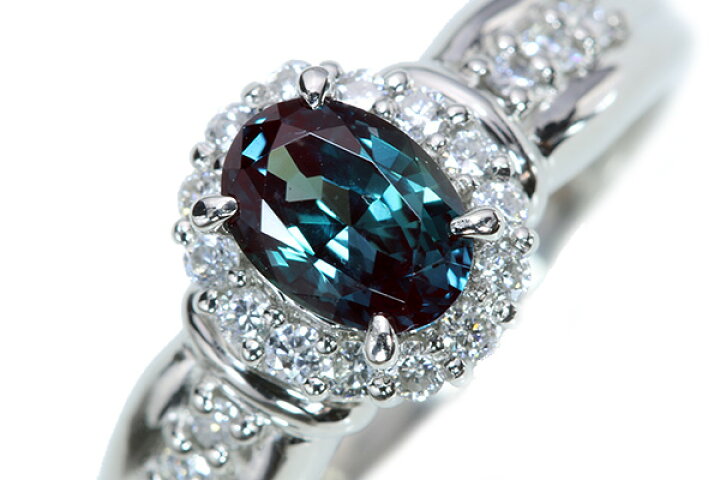 楽天市場】クレサンベール 京セラ 合成 アレキサンドライト リング  