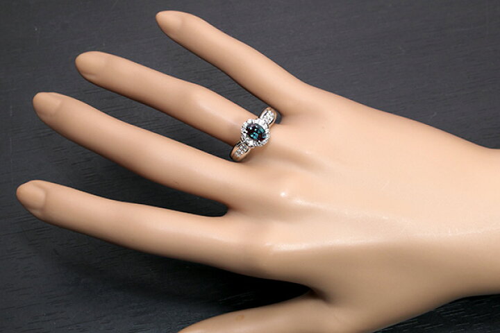 楽天市場】クレサンベール 京セラ 合成 アレキサンドライト リング  