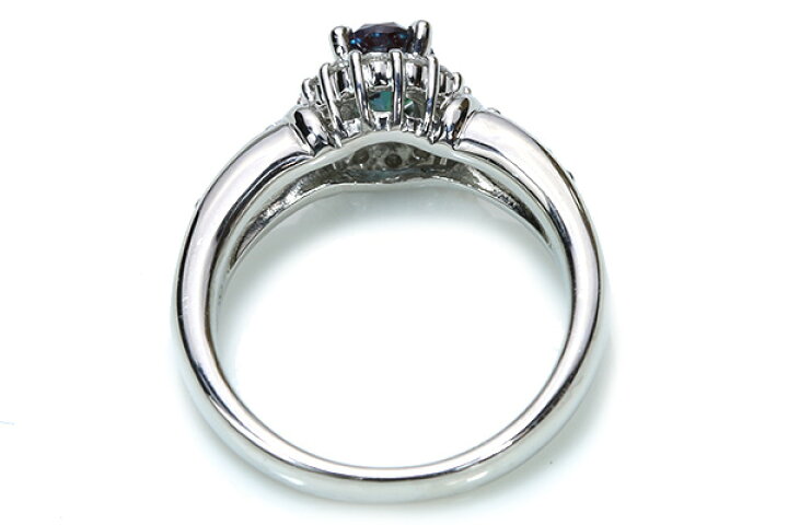 楽天市場】クレサンベール 京セラ 合成 アレキサンドライト リング  