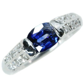 サファイヤ リング/指輪 1.780カラット プラチナ900 PT900 肉厚 どっしり 透明度高き青 /青(ブルー)/アウトレット・新品/届10/1点もの