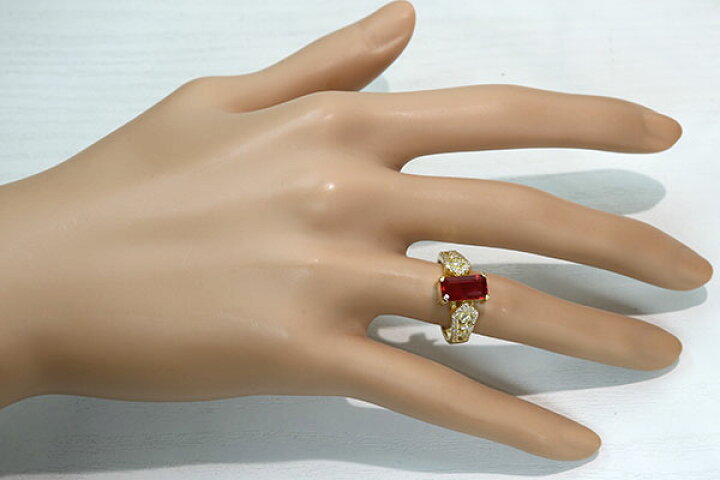 楽天市場】ラブラドライト リング/指輪 1.342カラット 18金イエロー  