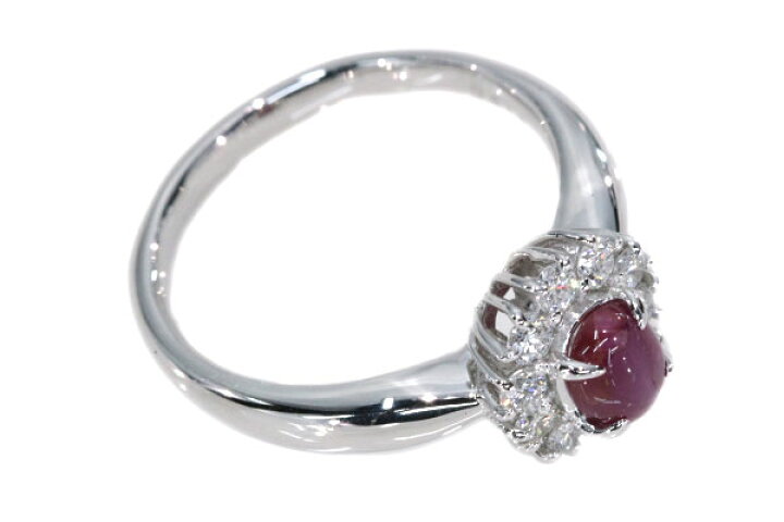 楽天市場】スタールビー リング/指輪 0.811カラット プラチナ900 PT900  