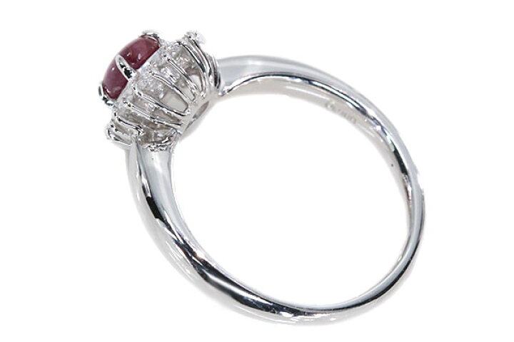 楽天市場】スタールビー リング/指輪 0.811カラット プラチナ900 PT900  