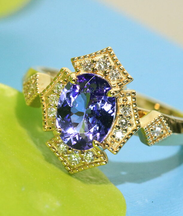 楽天市場】◇只今、価格交渉受付中！◇タンザナイト リング/指輪 1.40  