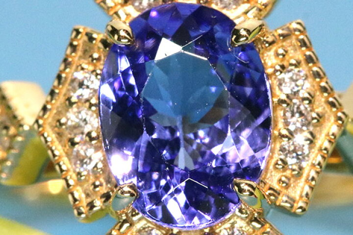 楽天市場】◇只今、価格交渉受付中！◇タンザナイト リング/指輪 1.40  