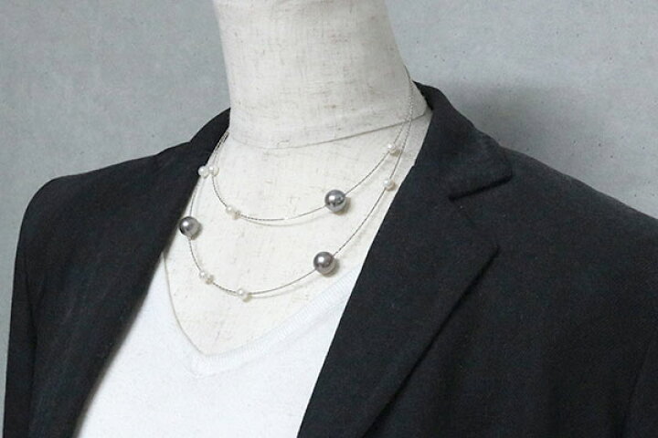 楽天市場】◇fashionセール 15%OFF 165000円⇒140250円に！◇黒蝶真珠 