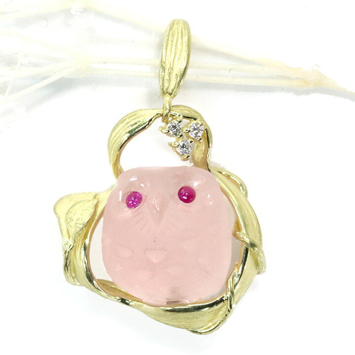 楽天市場】【最大15％OFF！＆ポイント2倍】ローズクォーツ ペンダント 