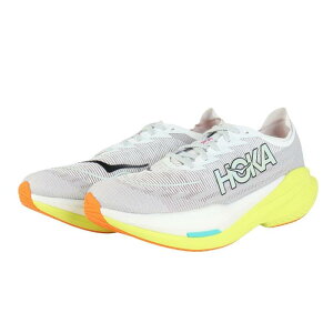 HOKA ONE ONE(�z�J �I�l�I�l) M MACH X 2 FROST / CITRUS 25.5CM