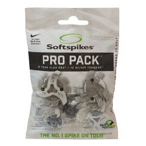 Softspikes(�\�t�g�X�p�C�N)Nike Air Zoom Victory Tour3�p 6 Tour Flex Pro + 12 Silver Tornado �v���p�b�N (Fast Twist3.0)18P �O���[×�z���C�g S-518(110