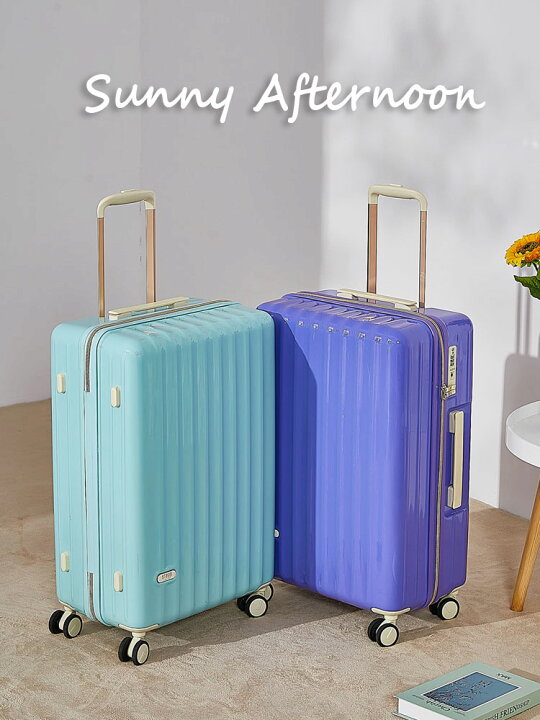 楽天市場 ポイント5倍 最大2 000円クーポン発行中 スーツケース Mサイズ 軽量 かわいい キャリーケース おしゃれ 可愛い キャリーバッグ 旅行かばん Tsaロック 大容量 ハードタイプ 3泊 5泊 M 女子旅 レディース 修学旅行 国内旅行 ファスナータイプ 旅行 トランク