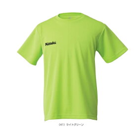 ドライTシャツ／ユニセックス（NX-2062）《ニッタク 卓球 ウェア（メンズ/ユニ）》