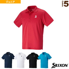 ポロシャツ／クラブライン／ジュニア（SDP-1608）《スリクソン テニス ジュニアグッズ》
