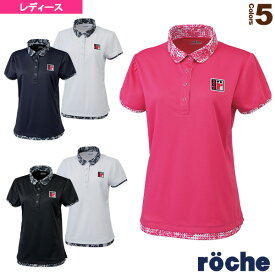 ポロシャツ／レディース（R7T32S）《ローチェ（roche） テニス・バドミントン ウェア（レディース）》