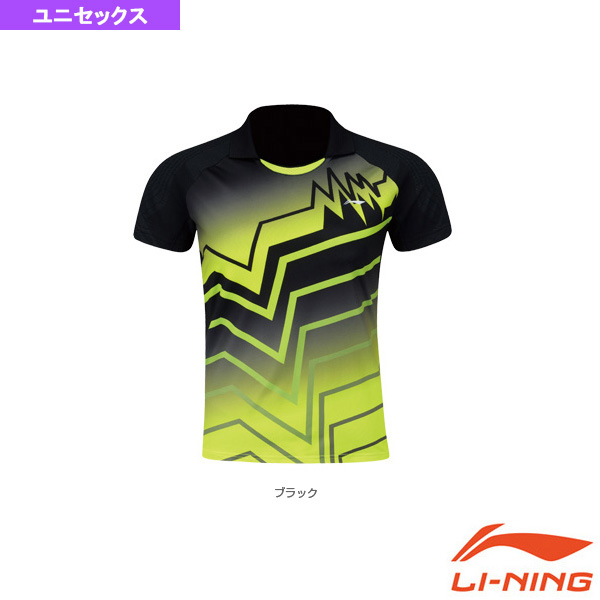 中国ナショナルチームゲームシャツ／ユニセックス（AAYL109）《リーニン テニス・バドミントン ウェア（メンズ/ユニ）》