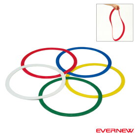ラバーリング／5色10枚組（ETE096）《エバニュー オールスポーツトレーニング用品》