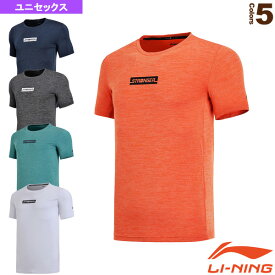 トレーニングTシャツ／ユニセックス（ATSN091）《リーニン テニス・バドミントンウェア（メンズ/ユニ）》