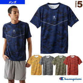 PRINT S-SLEEVE T-SHIRT／プリント半袖Tシャツ／メンズ（C3-QS322）《チャンピオン オールスポーツ ウェア（メンズ/ユニ）》