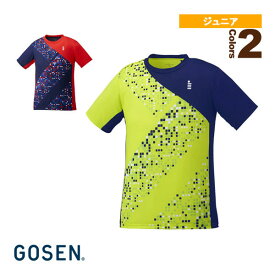 ゲームシャツ／ジュニア（T1942）《ゴーセン テニス ジュニアグッズ》