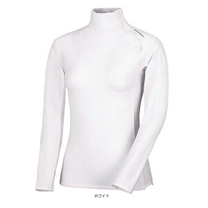 UVカット アンダーウェア/長袖ハイネック/ファスナー付/レディース(TAC-8005W)《ダンロップ テニス・バドミントンアンダーウェア》