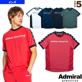 スリーブロゴショートスリーブTシャツ／メンズ（ATMA040）《アドミラル(Admiral) テニス・バドミントン ウェア（メンズ/ユニ）》