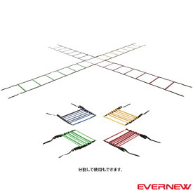4色マルチラダーロープ（ETE063）《エバニュー オールスポーツ トレーニング用品》