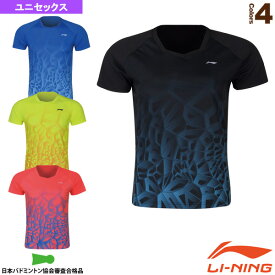 中国ナショナルチームゲームシャツ／ユニセックス（AAYQ081）《リーニン テニス・バドミントンウェア（メンズ/ユニ）》