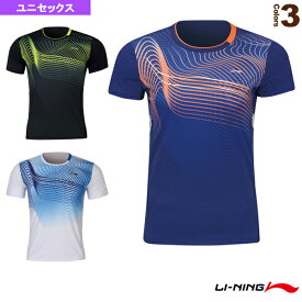 中国ナショナルチームゲームシャツ／ユニセックス（AAYQ087）《リーニン テニス・バドミントン ウェア（メンズ/ユニ）》