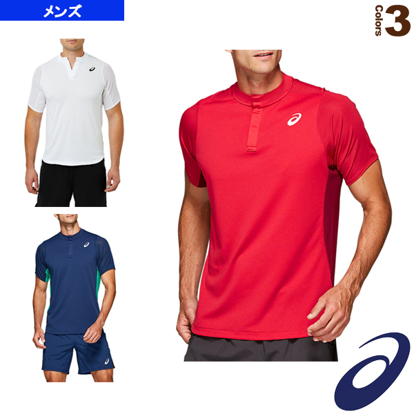 GEL-COOL ポロシャツ メンズ 2041A093 《アシックス 新作入荷!! バドミントン ユニ 》 新商品 ウェア テニス
