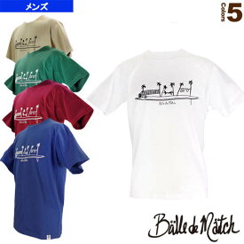 クラシックコットンTシャツ／メンズ（BDM-A1109）《バルデマッチ テニス・バドミントン ウェア（メンズ/ユニ）》