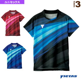 ゲームシャツ／V-OGS235／ユニセックス（512111）《ヴィクタス 卓球 ウェア（メンズ/ユニ）》