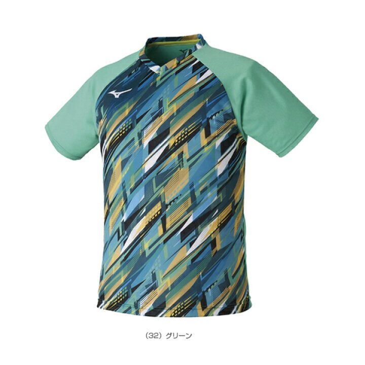 楽天市場】ゲームシャツ／V首／ユニセックス（82JA2103）《ミズノ 卓球 ウェア（メンズ/ユニ）》 : テニス・バドミントン Luckpiece